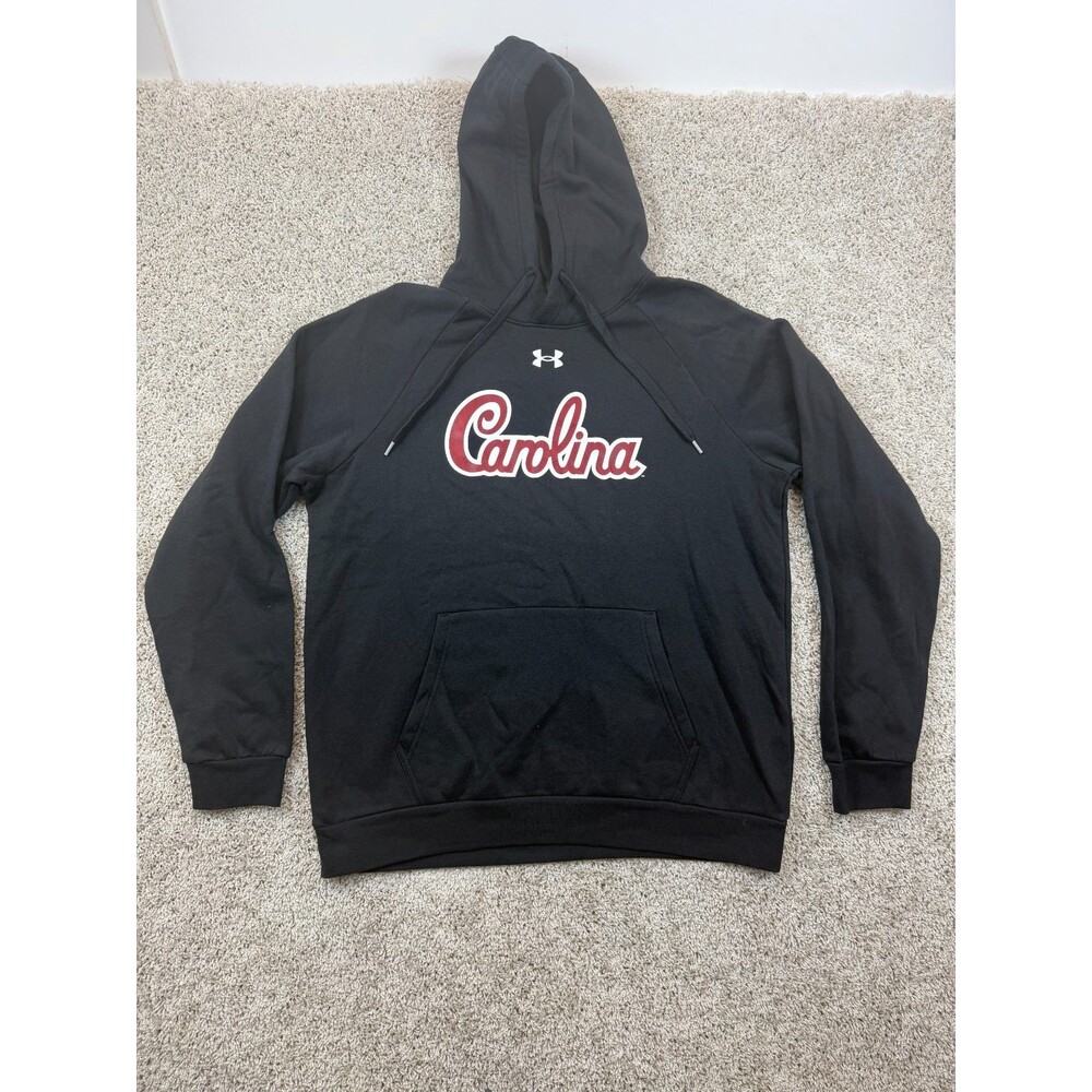 Under Armour South Carolina Gamecocks Hoodie Mens Large Black Carolina NCAA NWT